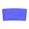 Violet Wave Bandeau Bikini Top