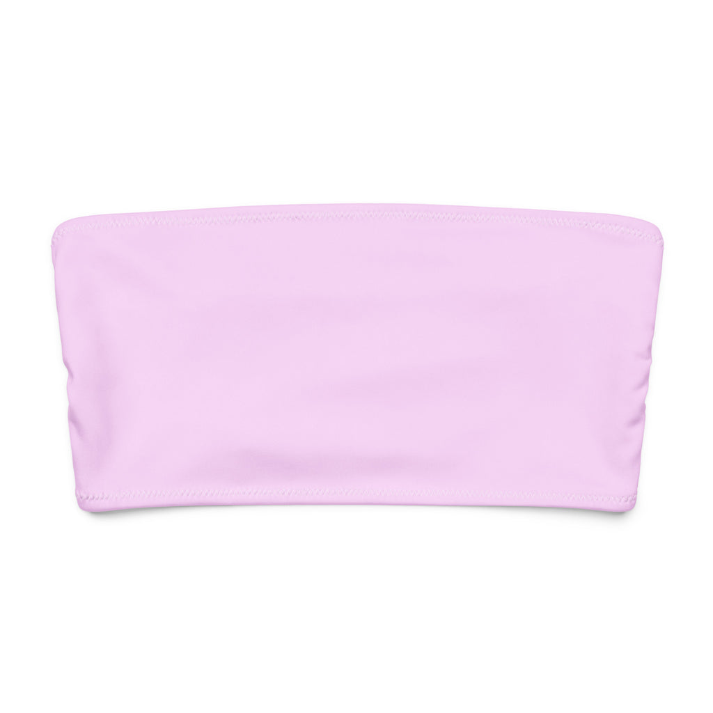 Petal Pink Bandeau Bikini Top