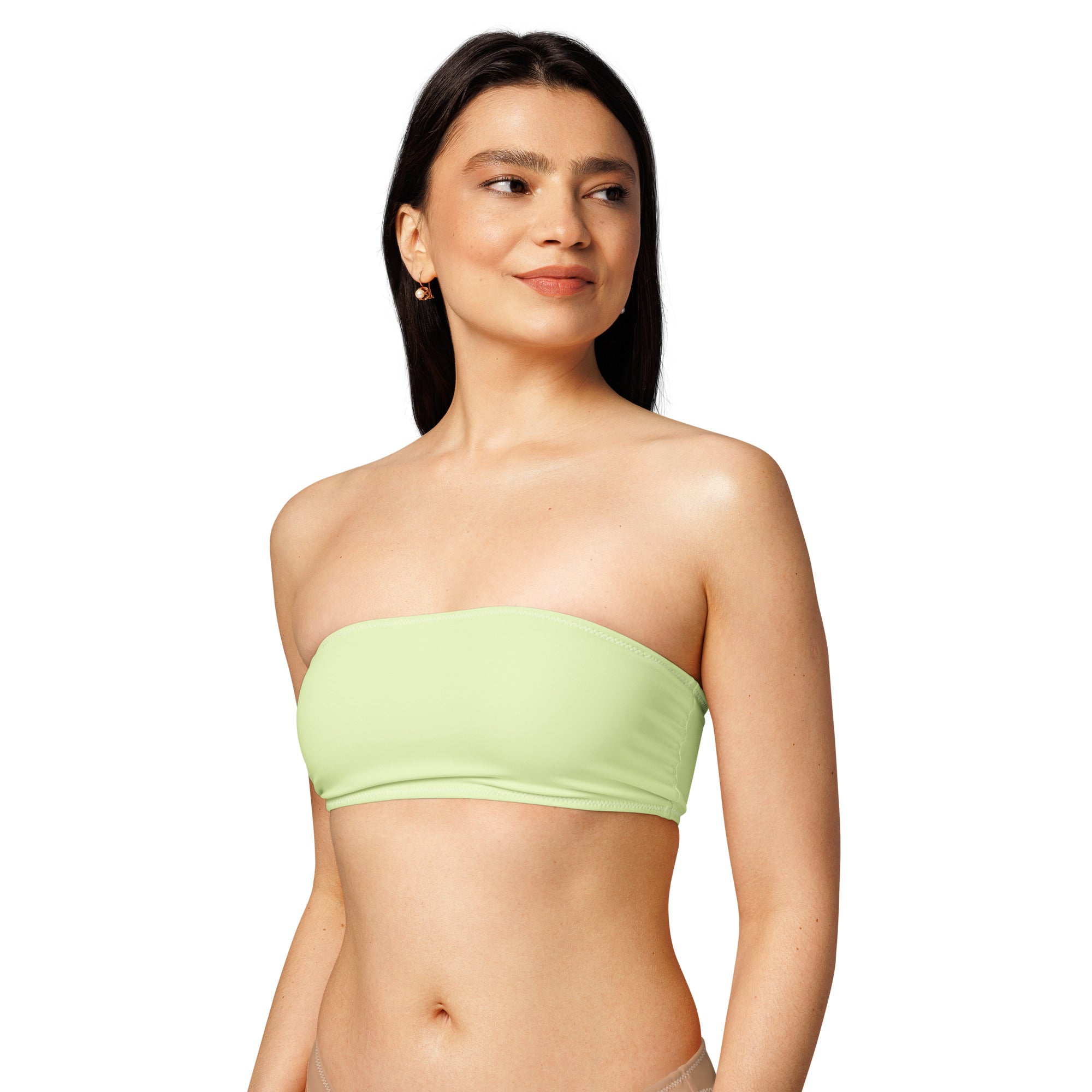 Honeydew Bandeau Bikini Top