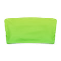 Electric Lime Bandeau Bikini Top