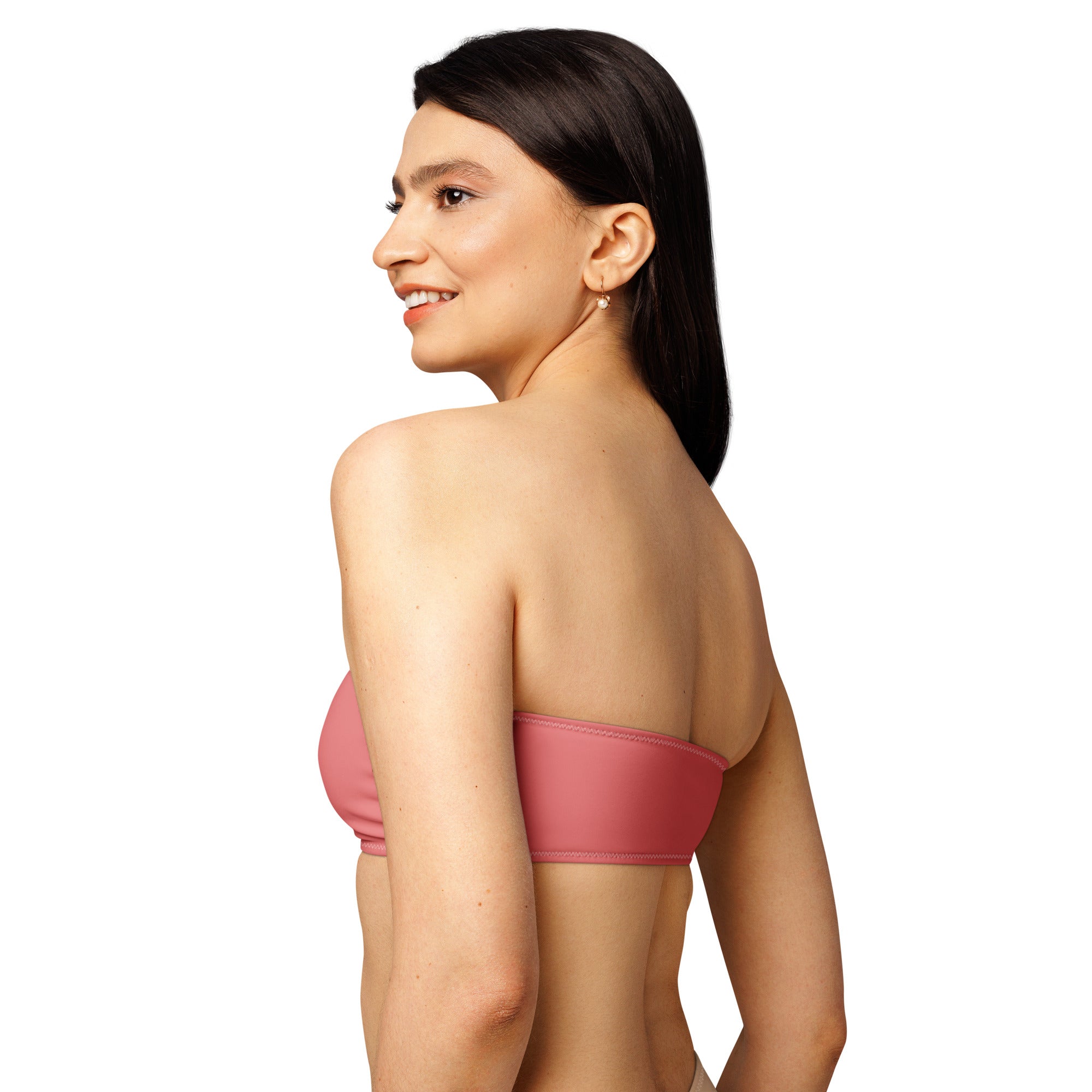 Desert Rose Bandeau Bikini Top