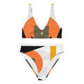 Abstract Sunset Bikini Set