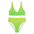 Lime Glow Bikini Set