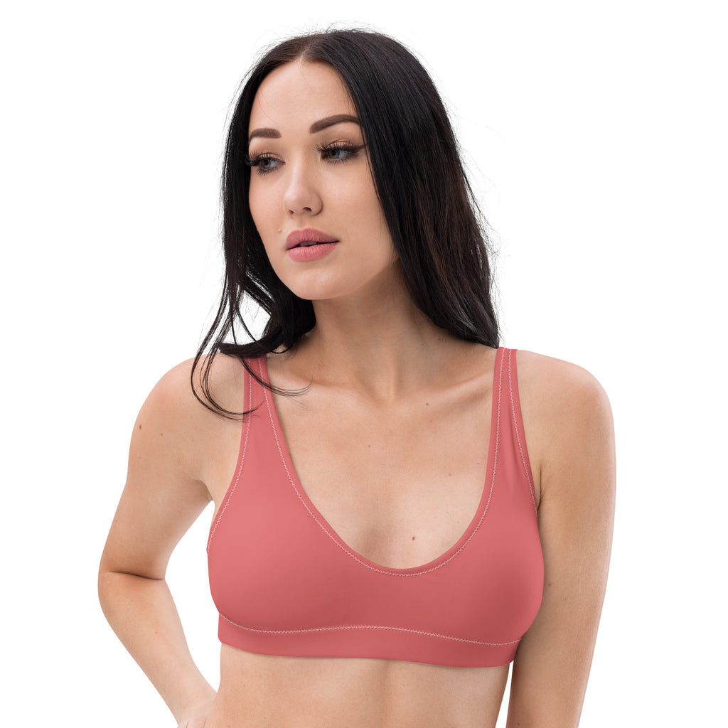 Desert Rose Padded Bikini Top