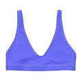 Violet Wave Bikini Top