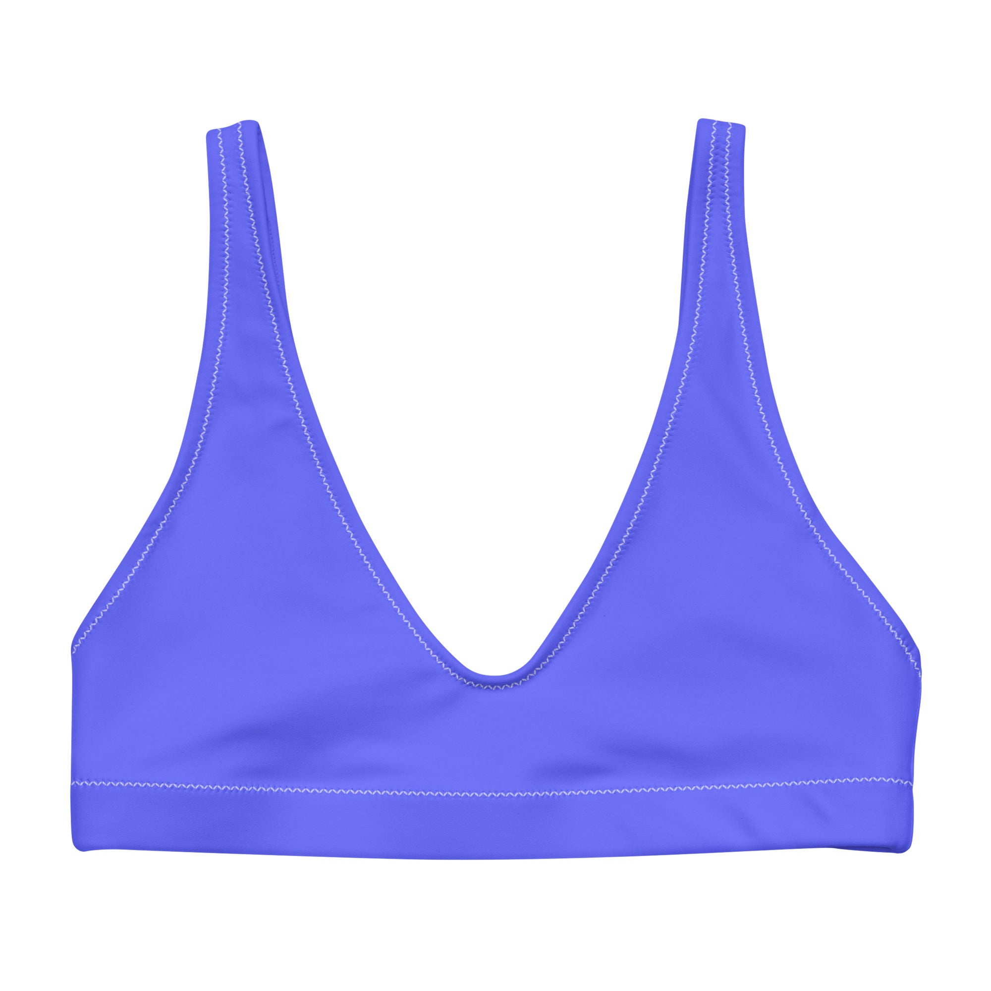 Violet Wave Bikini Top
