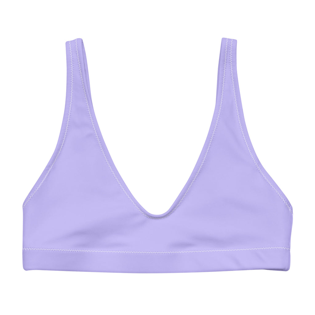 Soft Lilac Bikini Top