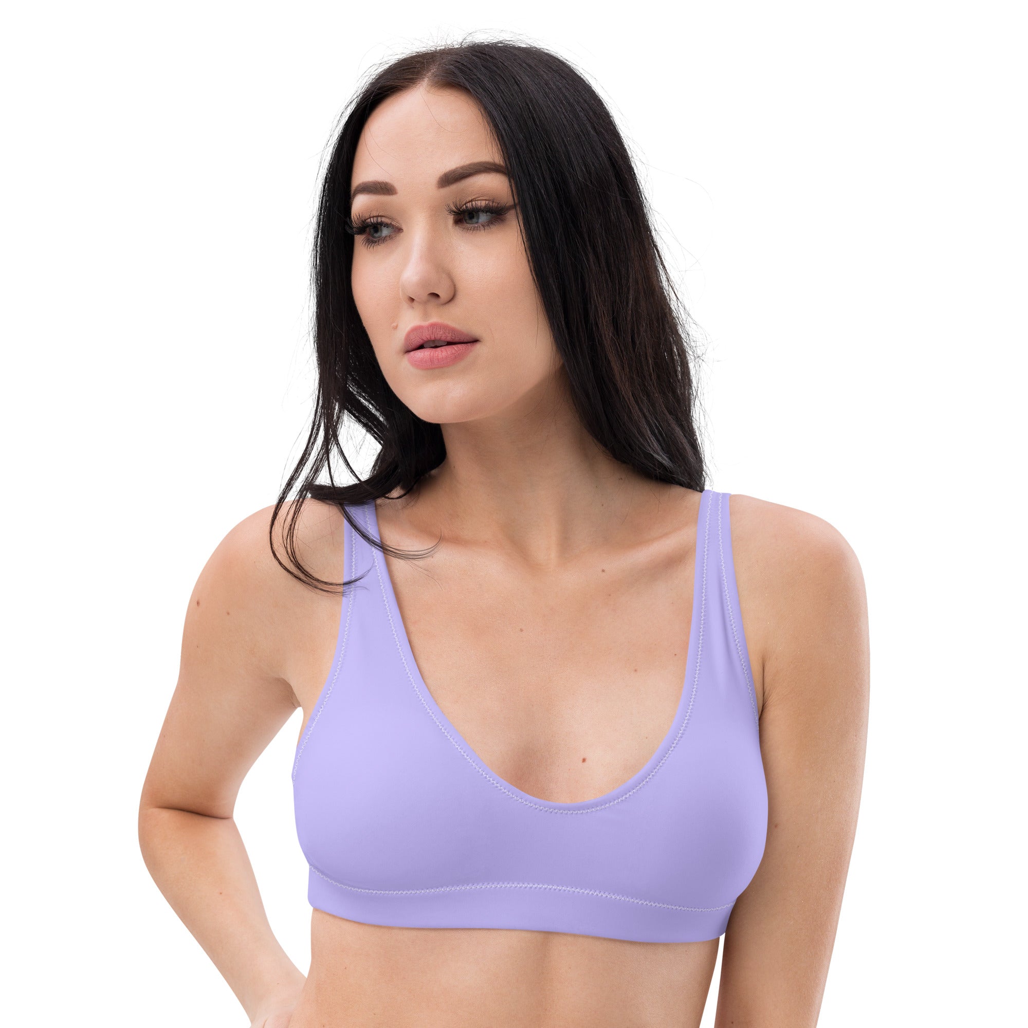 Soft Lilac Bikini Top