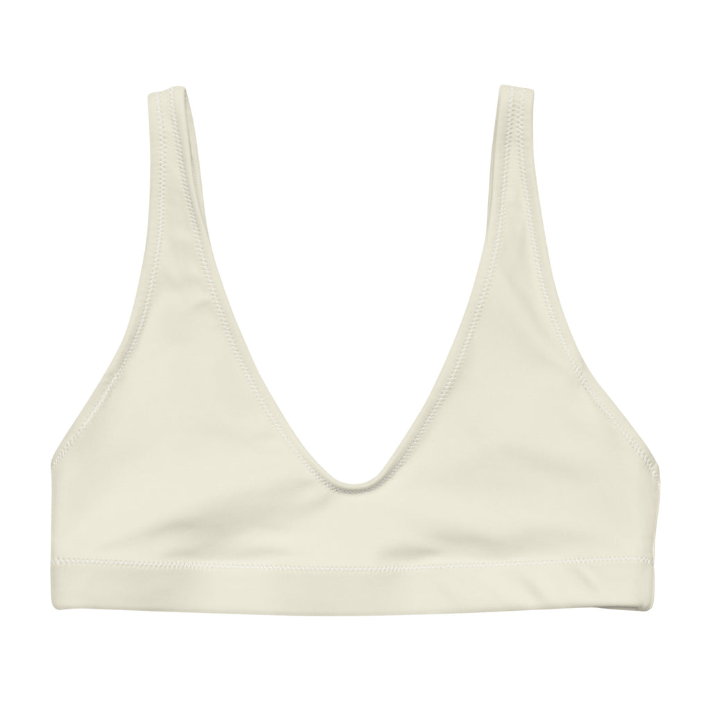 Vanilla Cream Padded Bikini Top