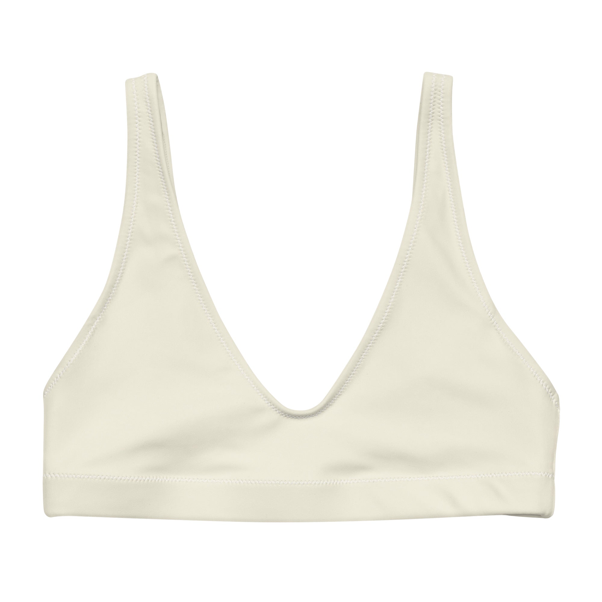 Vanilla Cream Padded Bikini Top