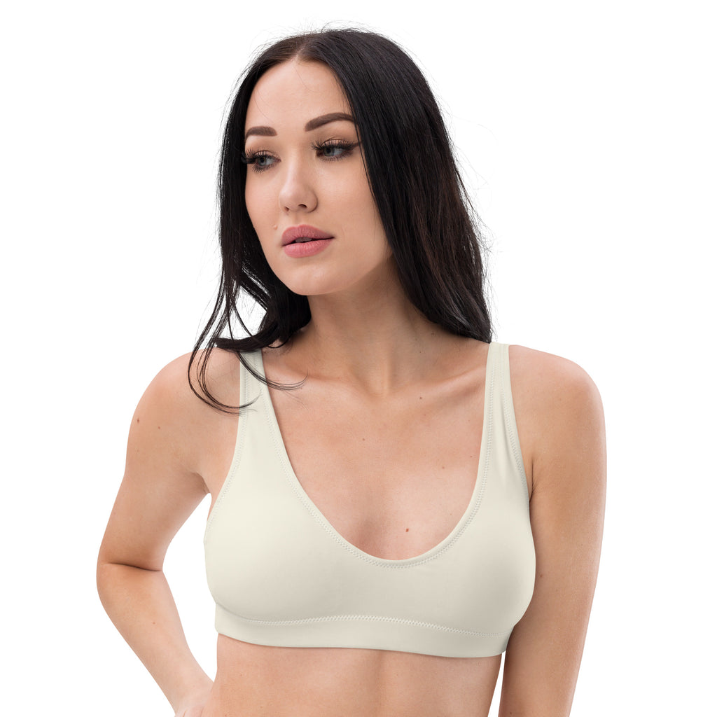 Vanilla Cream Padded Bikini Top