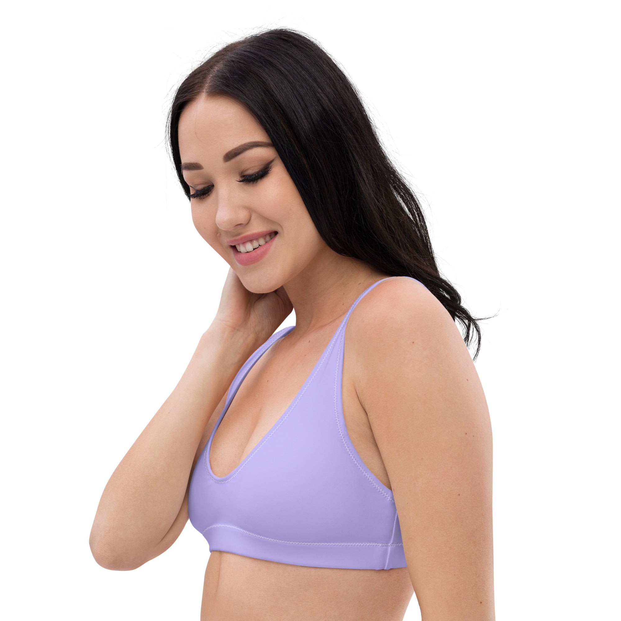 Soft Lilac Bikini Top