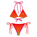Scarlet Flame String Bikini Set