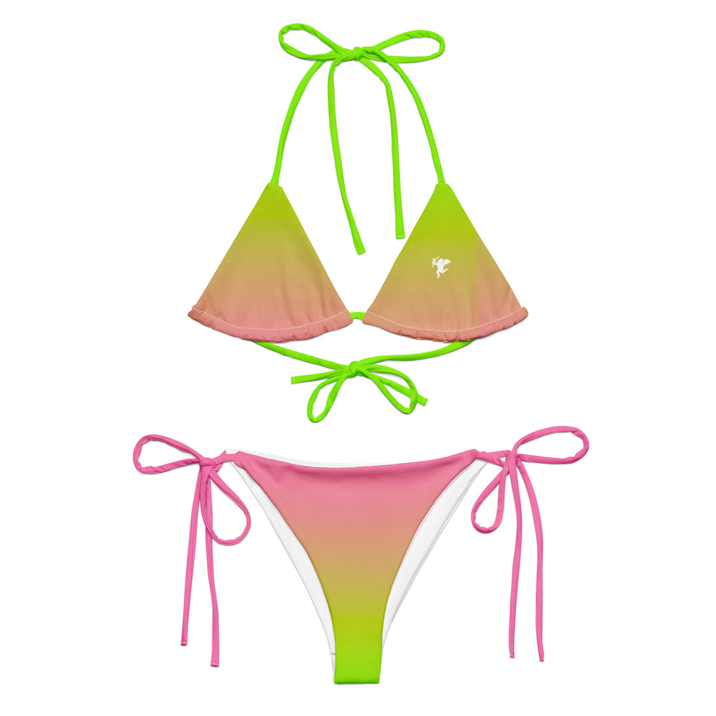 Melon Drop String Bikini Set