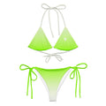 Lime Burst String Bikini Set