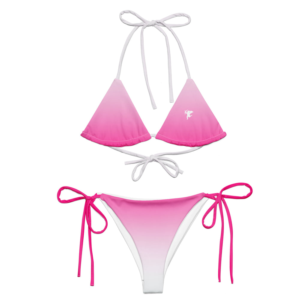 Faded Fuscia String Bikini Set