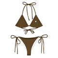 Earth Brown String Bikini Set