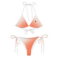 Peach Glow String Bikini Set