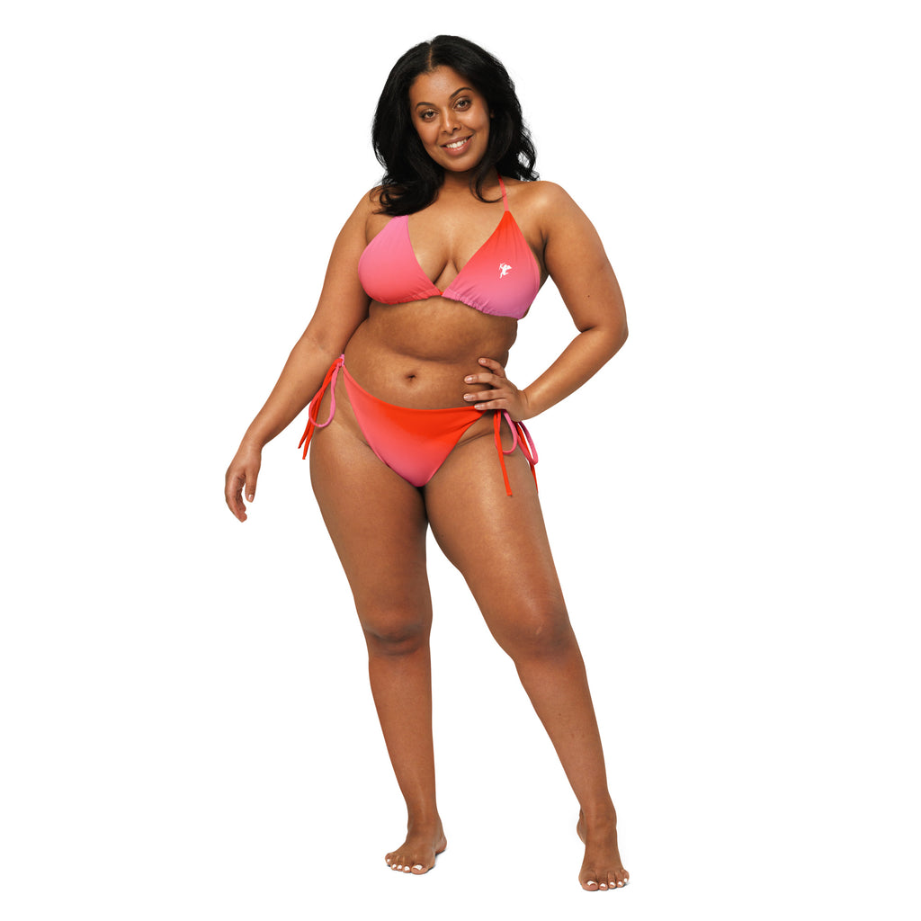 Cherry Burst String Bikini Set