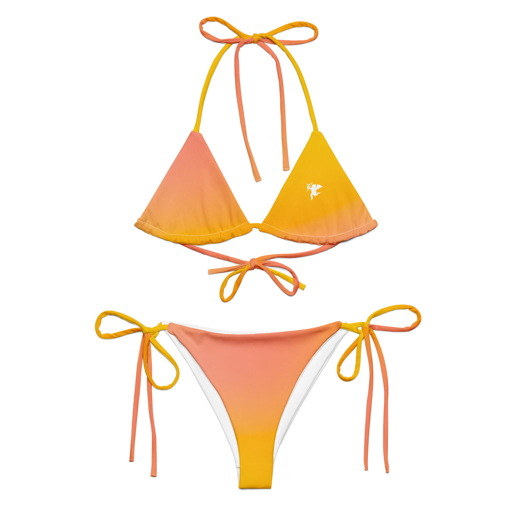 Mango Sunset String Bikini Set
