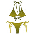 Golden Moss String Bikini Set