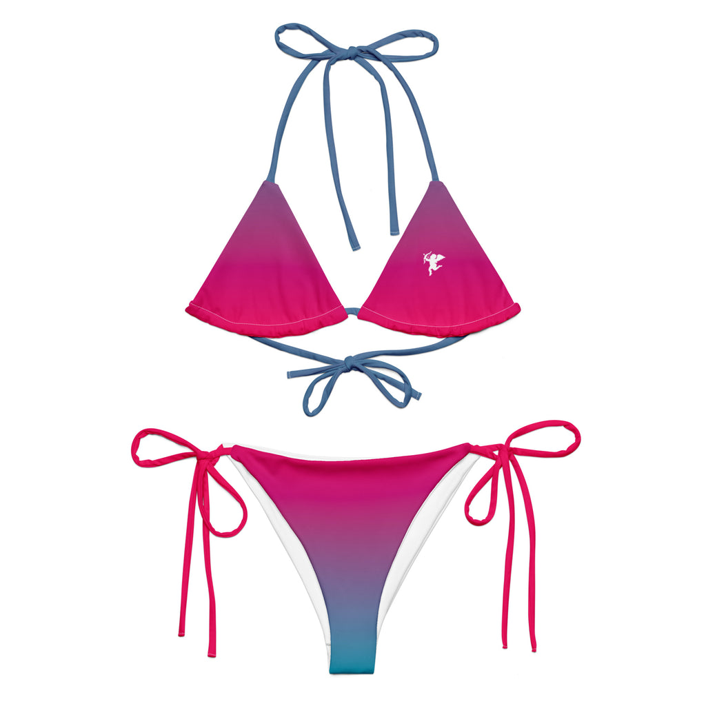 Berry Ombre String Bikini Set