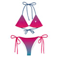 Berry Ombre String Bikini Set