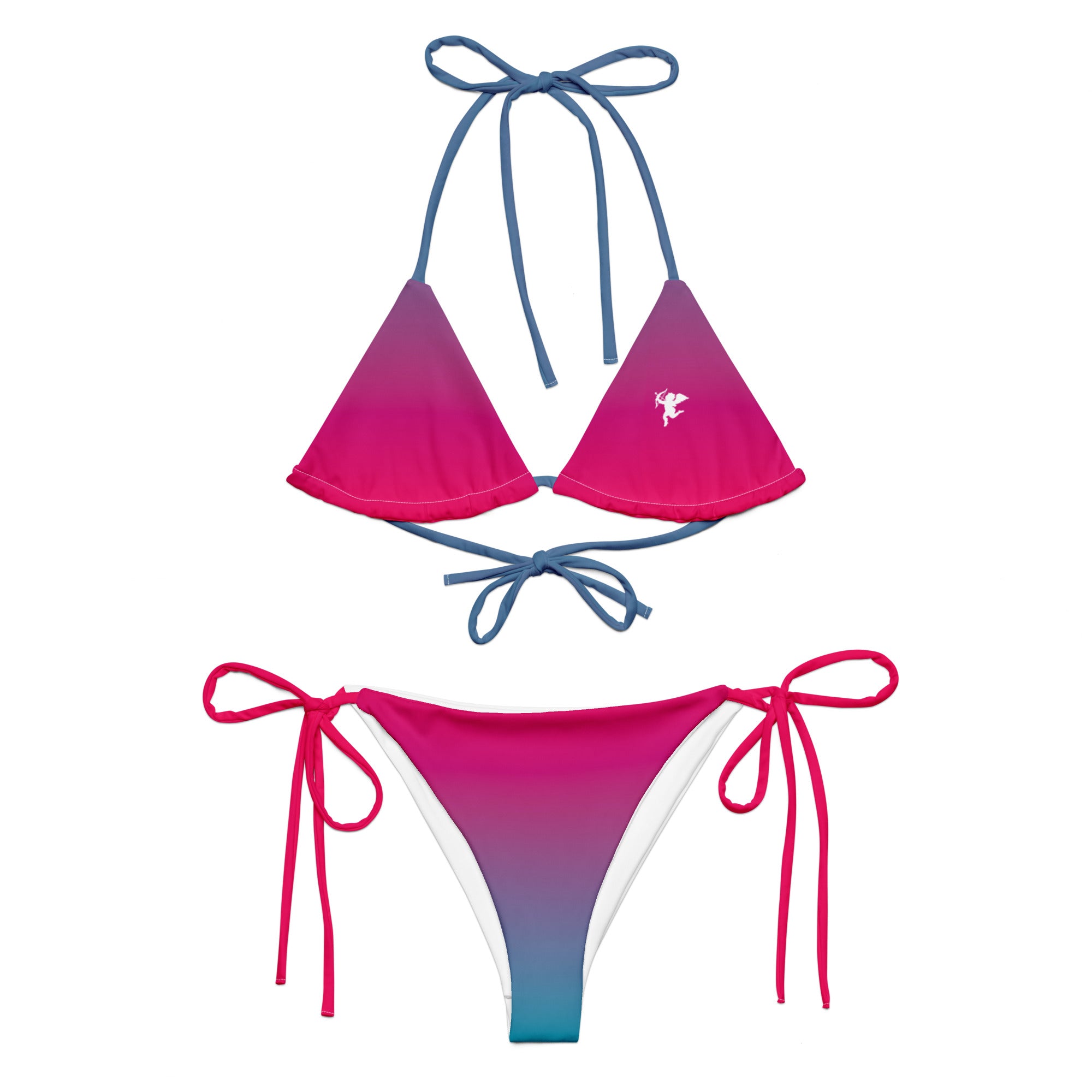 Berry Ombre String Bikini Set