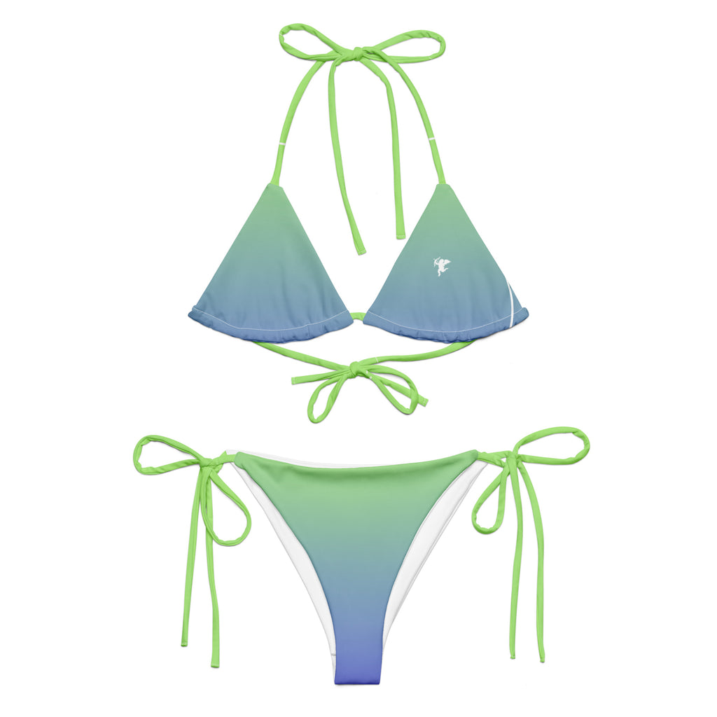 Aqua Aurora String Bikini Set