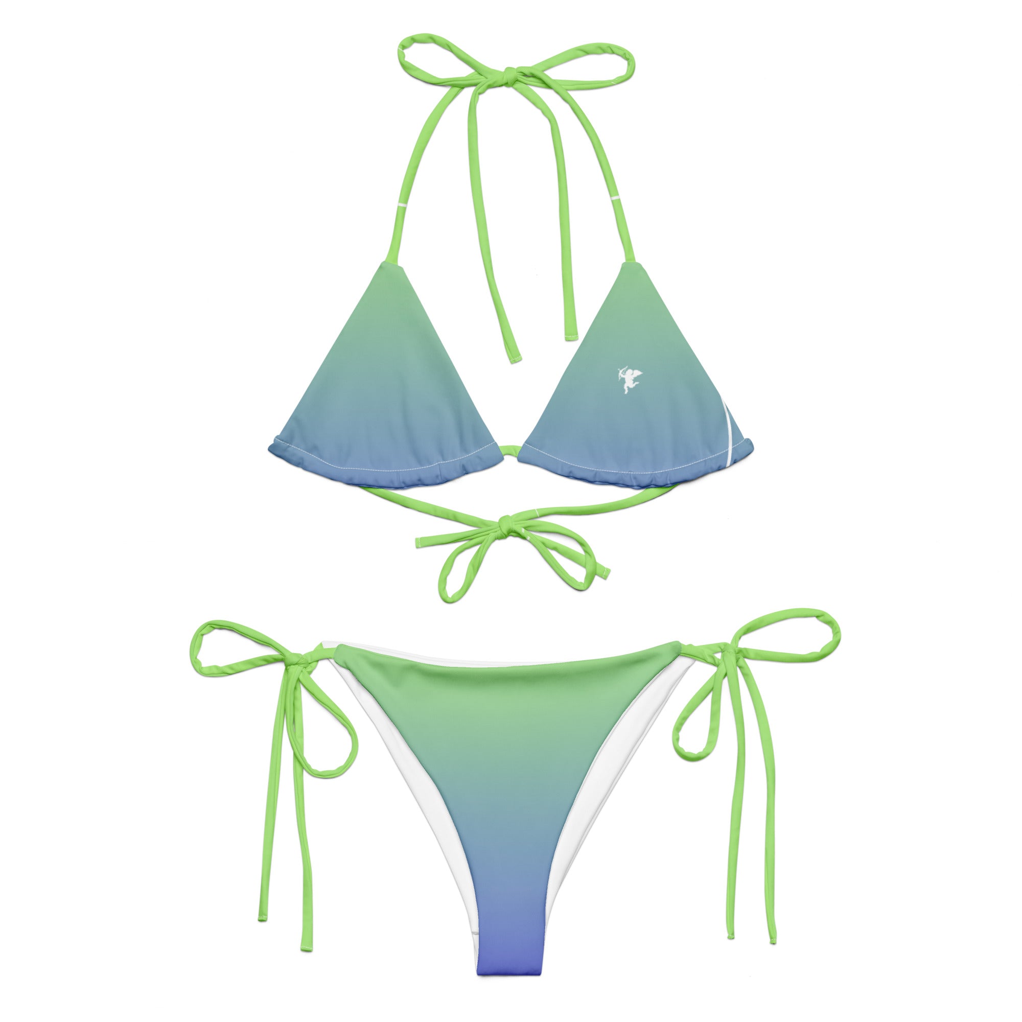 Aqua Aurora String Bikini Set