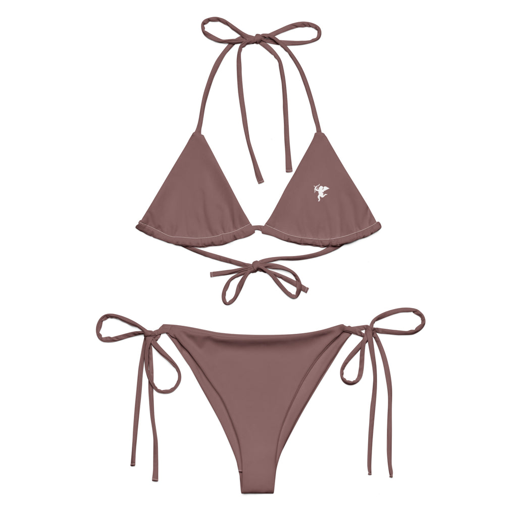 Cocoa Plum String Bikini Set