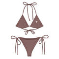 Cocoa Plum String Bikini Set