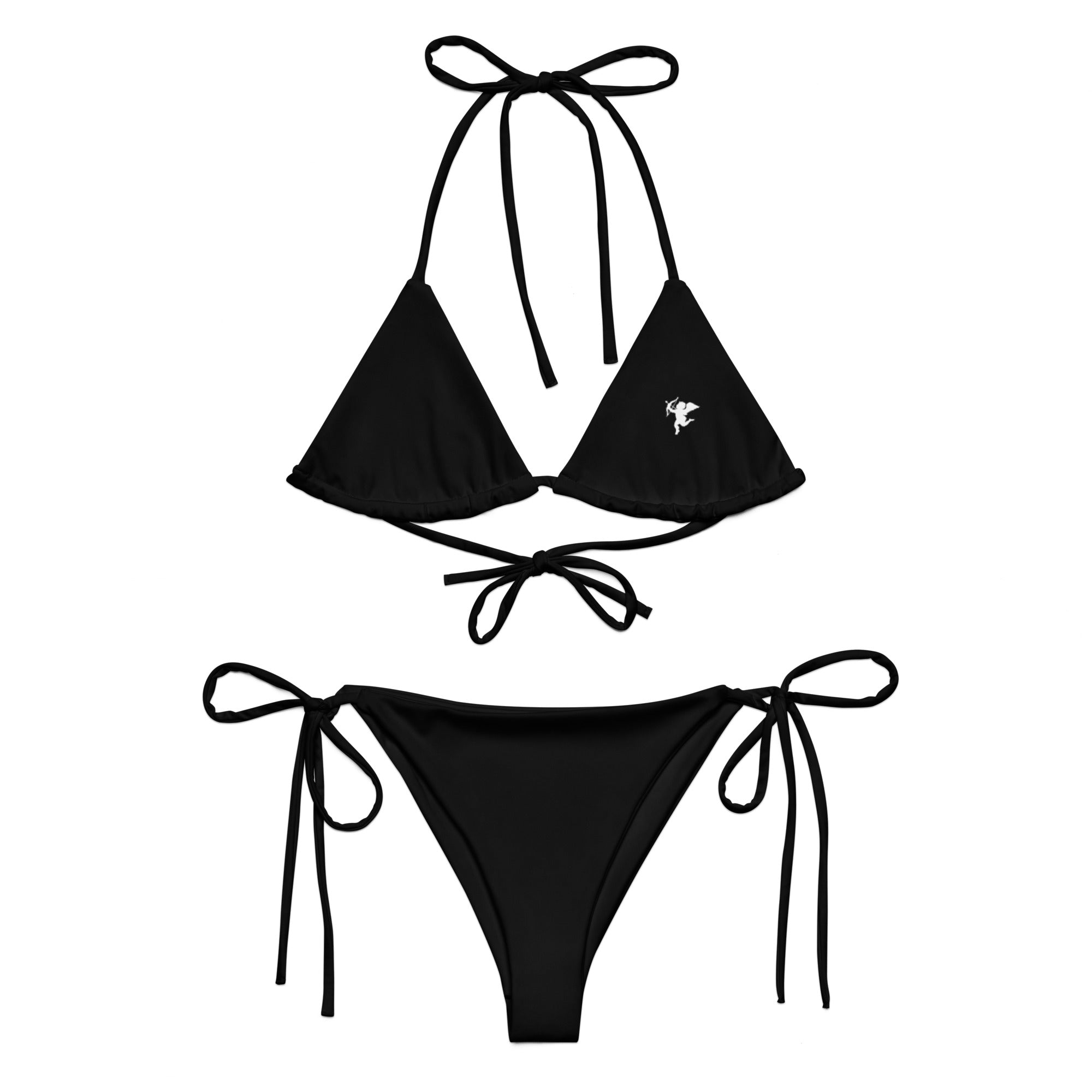 Noir String Bikini Set