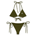 Wild Olive String Bikini Set