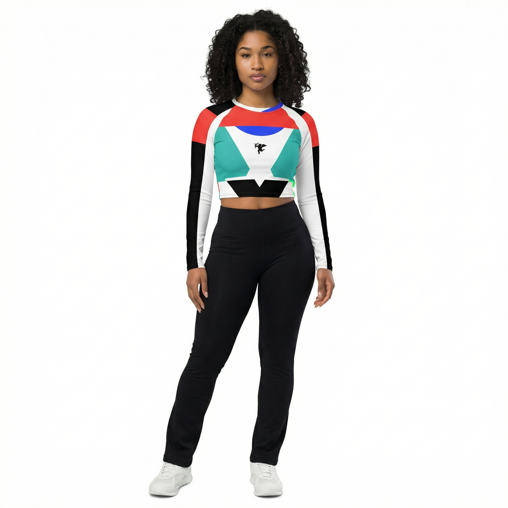 Momentum Long Sleeve Crop Top