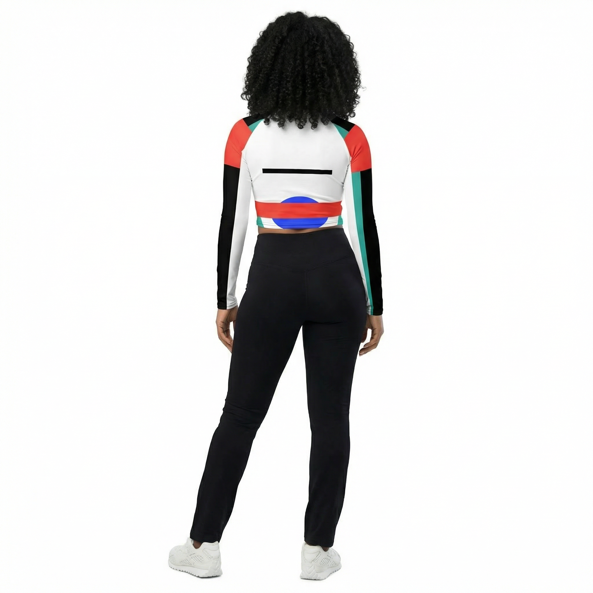 Momentum Long Sleeve Crop Top