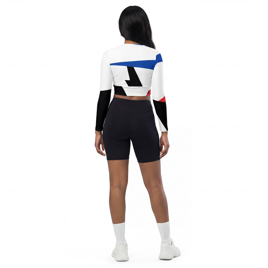 Momentum Long Sleeve Crop Top