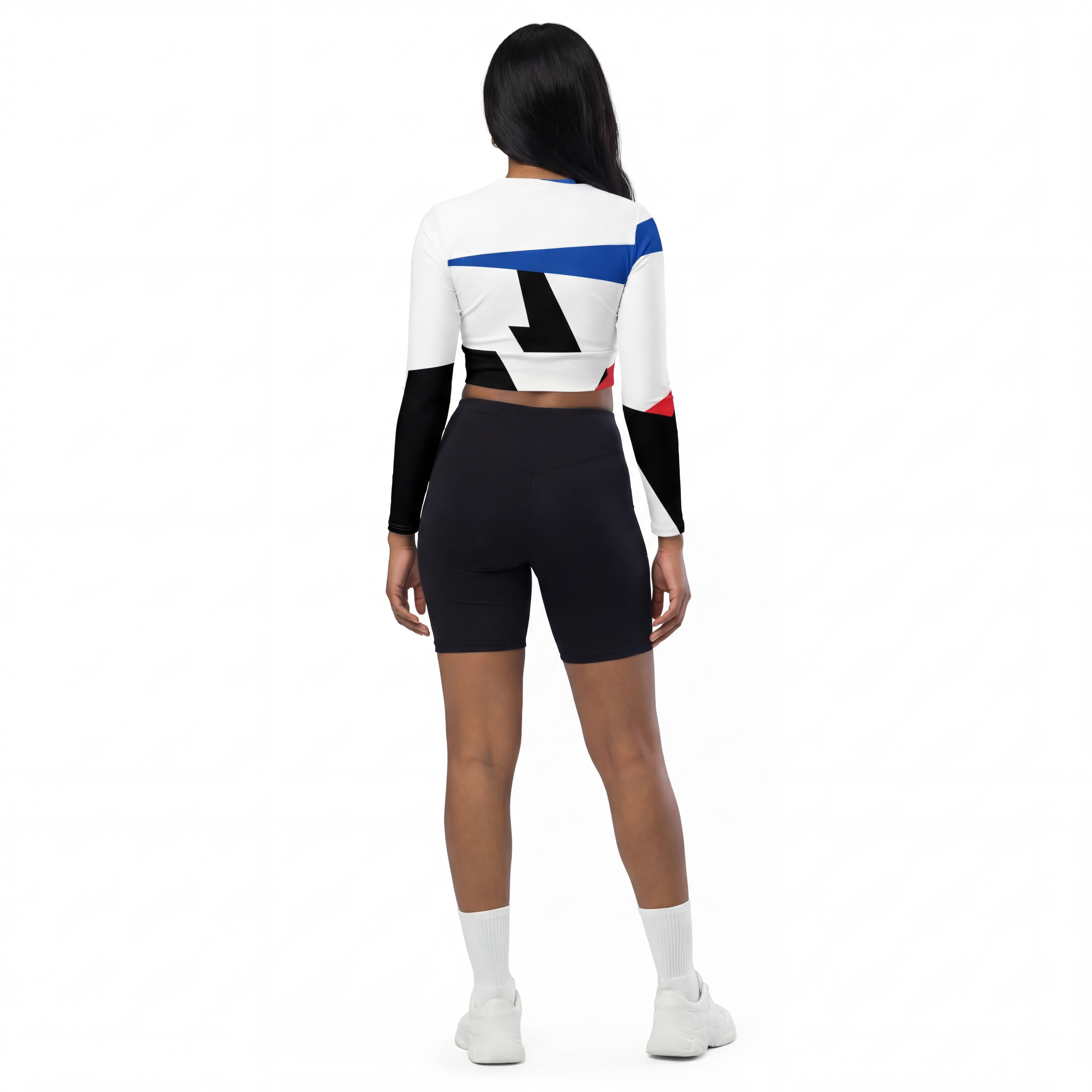 Momentum Long Sleeve Crop Top